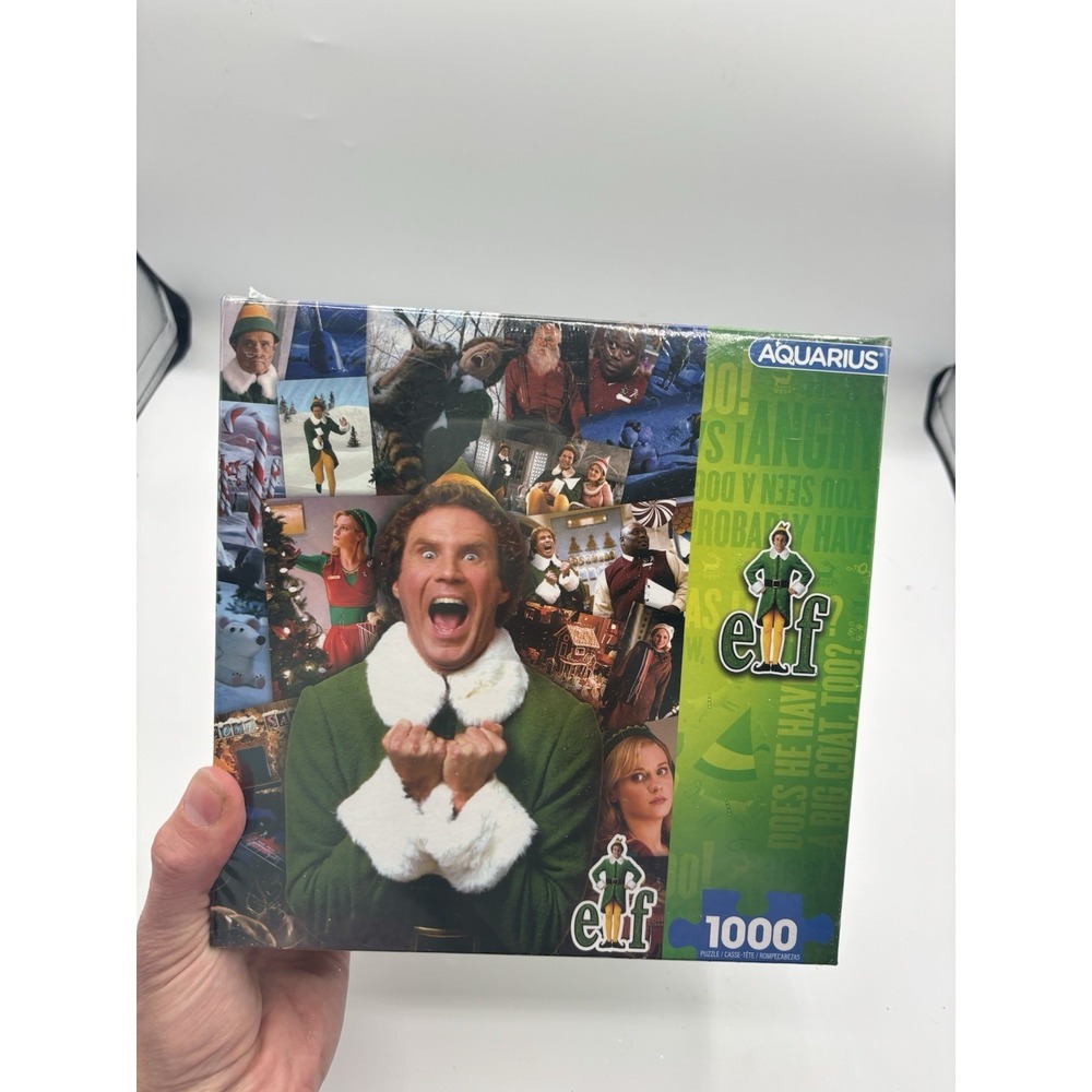 Christmas Will‎ Ferrell Elf 1000 Piece Jigsaw Puzzle New Sealed